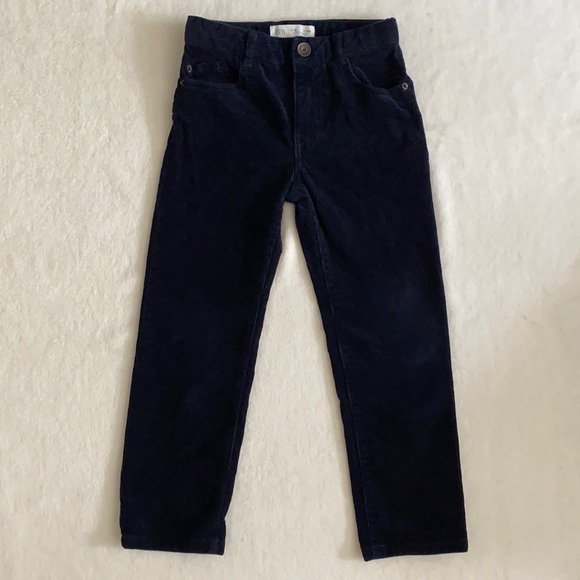 Zara | Navy Blue Corduroy Pants